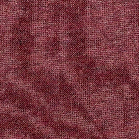 Brown Marl French Terry, Cotton-Poly, 260 gsm