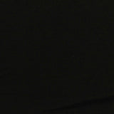 Brushed Polyester Modal Stretch French Terry Fabric, 245 gsm, 162 cm — Black
