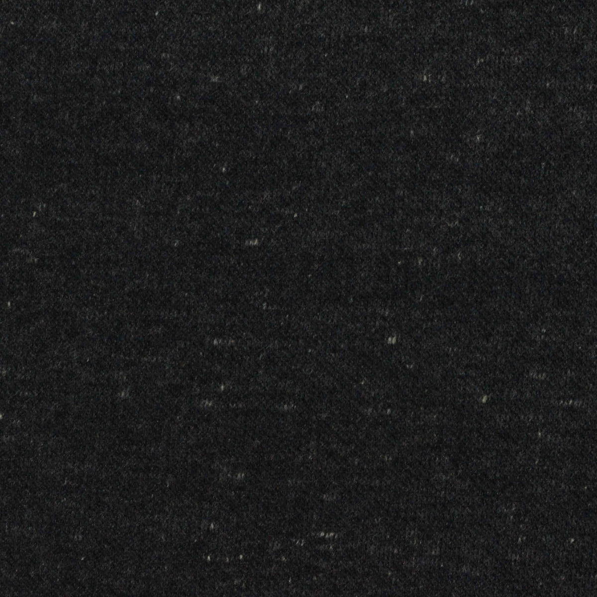 Dark Grey Marl Interlock Knit, Cotton-Poly, 287 gsm