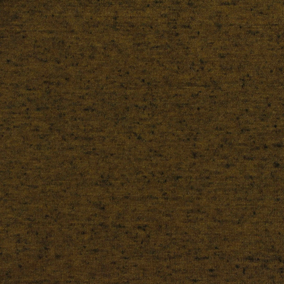 Olive Marl Jersey Knit, Poly-Cotton, 175 gsm
