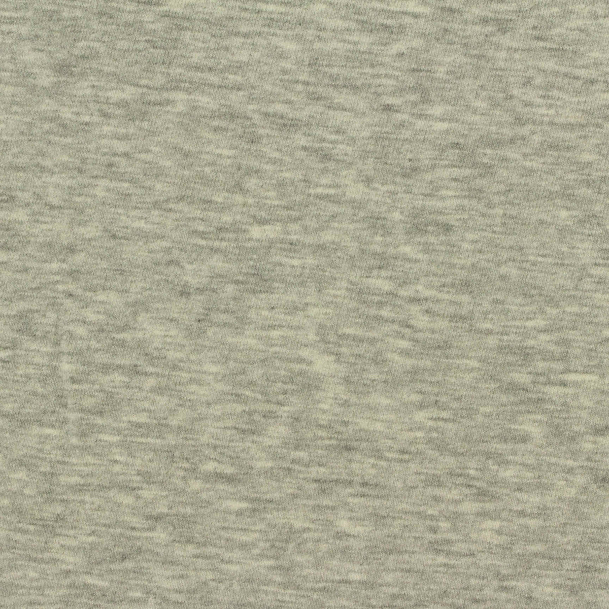 Grey Heather French Terry, Cotton, 303 gsm