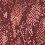 Maroon Snakeskin Knit, Poly-Modal — texture