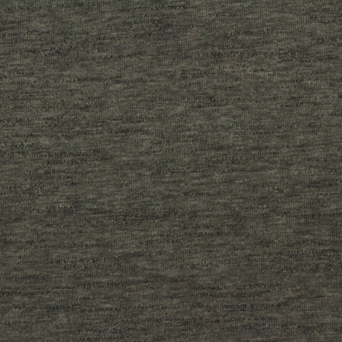 Dark Grey Heathered-Marl Knit, Cotton-Poly