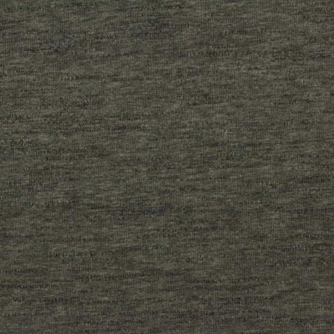 Dark Grey Heathered-Marl Knit, Cotton-Poly