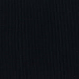 Cotton Polyester Rib Knit Fabric, 240 gsm, 149 cm — Black