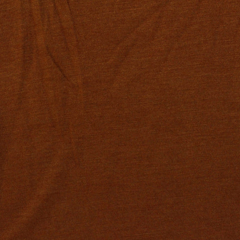 Acrylic Viscose Jersey Knit Fabric, 150 gsm, 160 cm — Brown