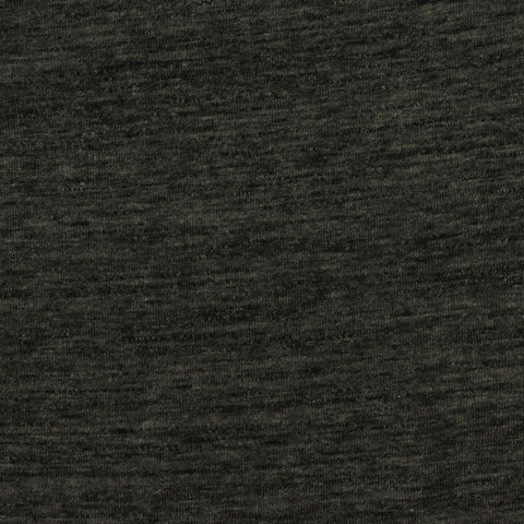 Dark Grey Marl Jersey Knit, Cotton-Poly, 165 gsm