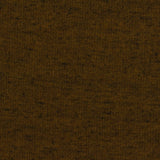 Brown Marl Interlock Knit, Cotton-Poly