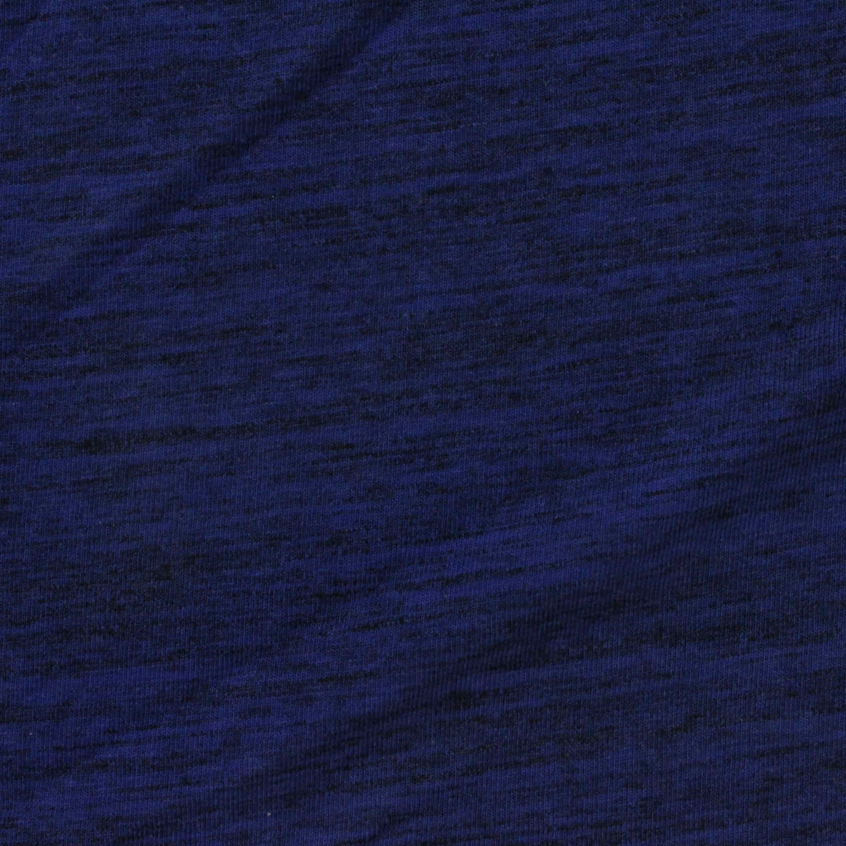 Blue Marl Jersey Knit, Cotton-Poly, 200 gsm