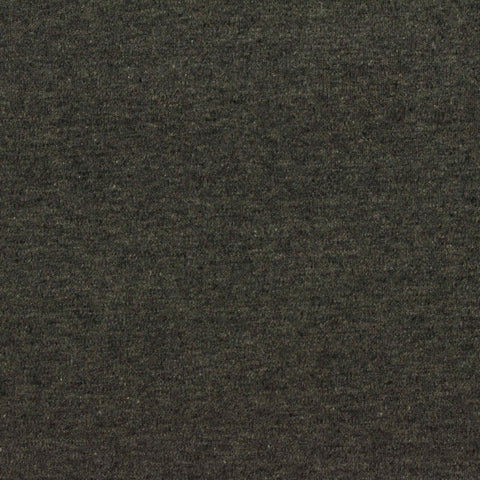 Dark Grey Marl Interlock Knit, Cotton