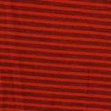 Red Horizontal-Stripe Jersey Knit, Polyester