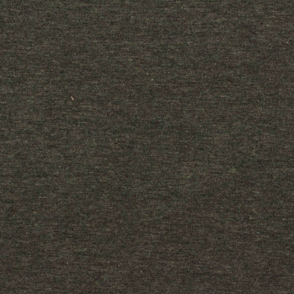 Dark Green Marl Jersey Knit, Cotton-Modal