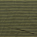 Striped Polyester Stretch Jersey Knit Fabric, 140 gsm, 157 cm — Khaki