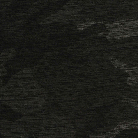 Dark Grey Camo French Terry, Poly-Modal, 245 gsm, 162 cm
