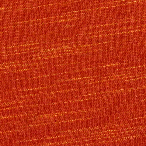 Cotton Polyester Stretch Jersey Knit Fabric, 160 gsm, 172 cm — Orange