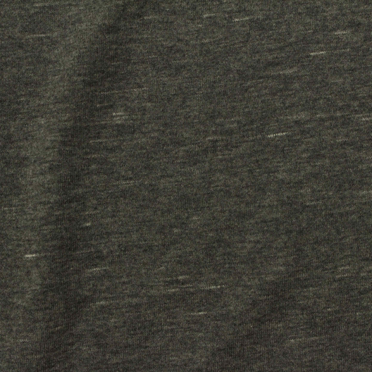 Dark Grey Marl Jersey Knit, Cotton, 176 gsm