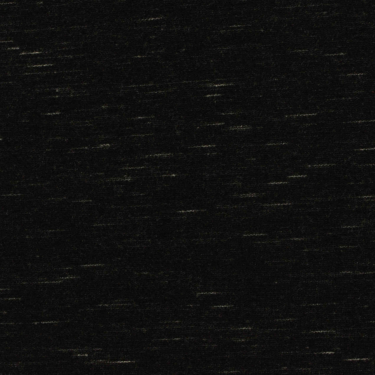 Black Marl Ponte Knit, Viscose-Nylon, 360 gsm