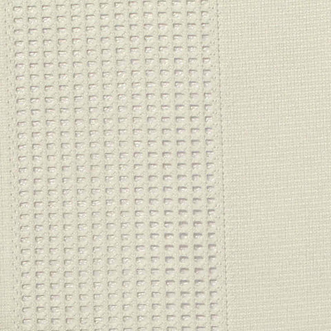 Beige Vertical-Stripe Mesh, Polyester
