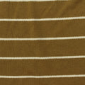 Mustard Horizontal-Stripe French Terry, Viscose