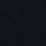 Polyester Cotton Jersey Knit Fabric, 140 gsm — Black