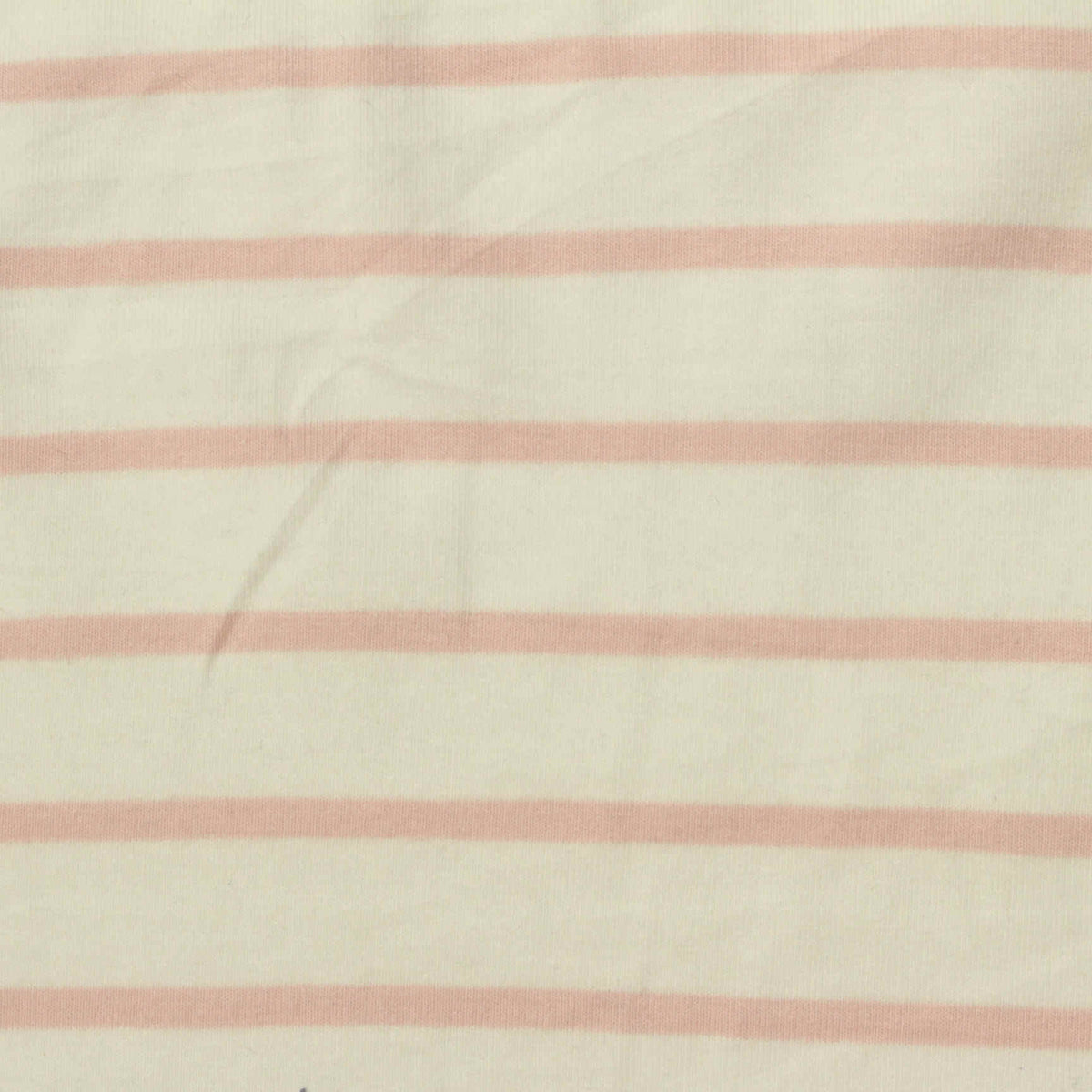 Pink Horizontal-Stripe Jersey Knit, Cotton, 170 gsm
