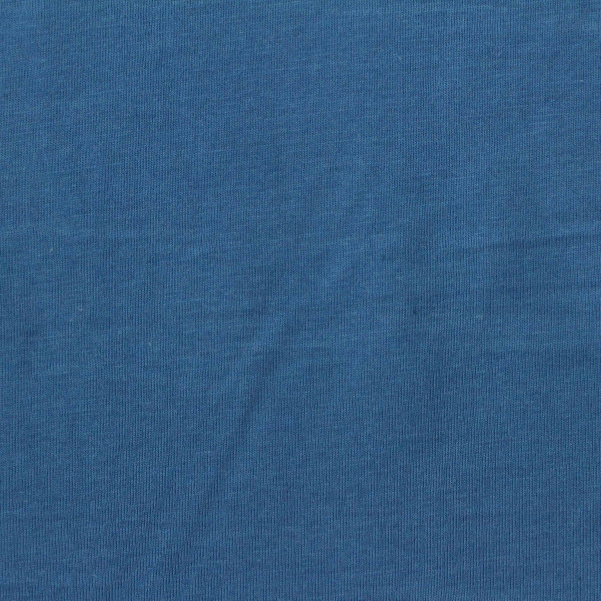 Cotton Polyester Jersey Knit Fabric, 174 gsm, 160 cm — Blue
