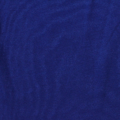 Viscose Stretch Jersey Knit Fabric, 134 gsm — Navy