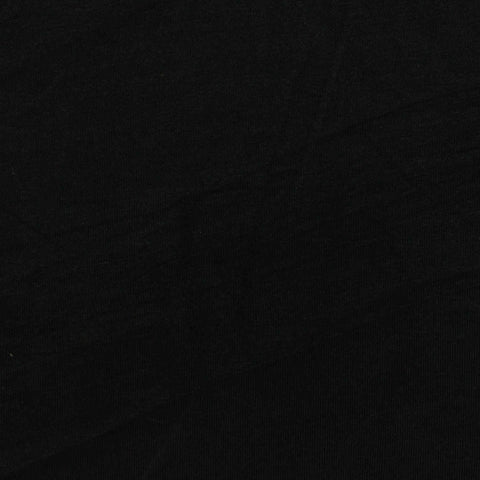 Viscose Stretch Jersey Knit Fabric, 135 gsm — Black