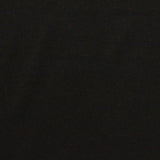 Polyester Cotton Jersey Knit Fabric, 140 gsm — Black