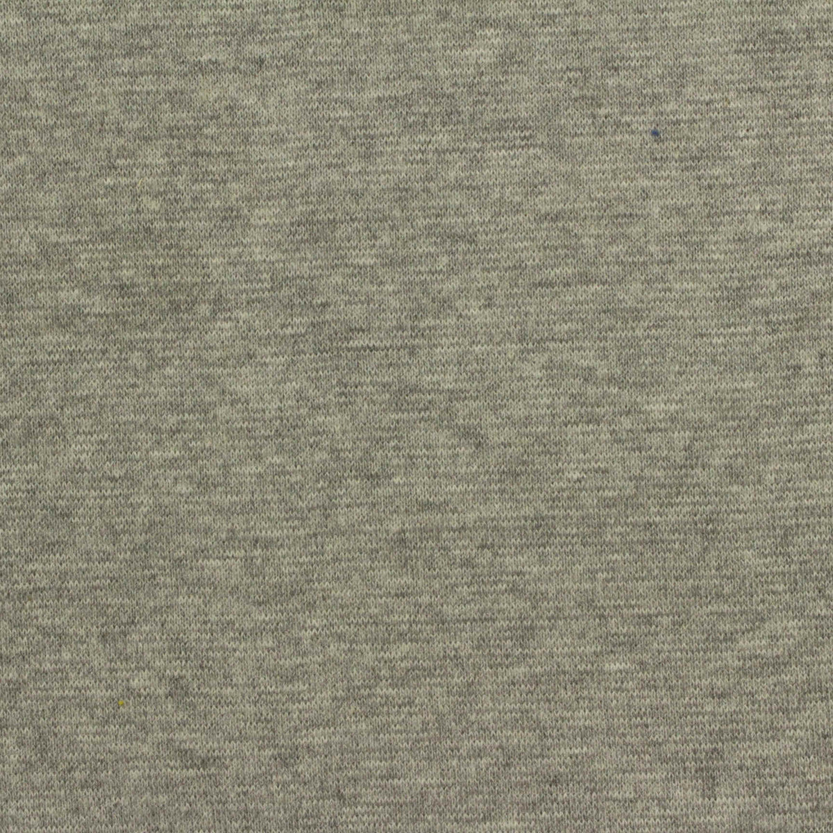 Grey Marl Rib Knit, Poly-Cotton