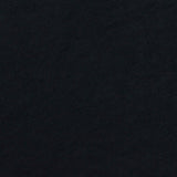 Polyester Cotton Chunky Knit Fabric, 133 gsm, 170 cm — Black