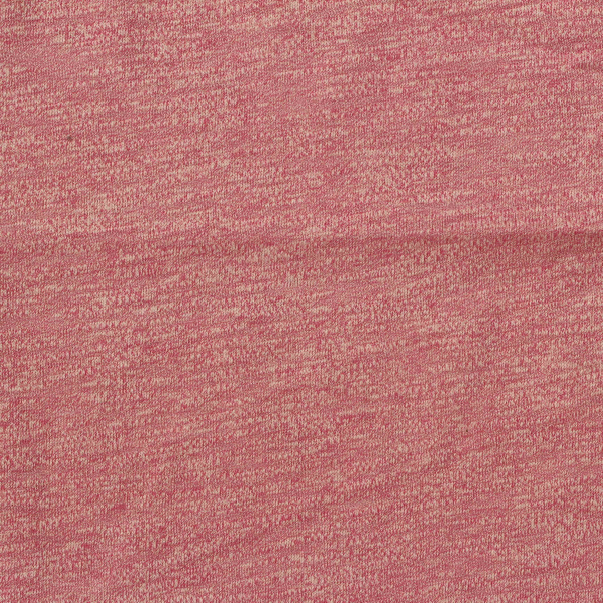 Pink Marl Jersey Knit, Cotton-Poly
