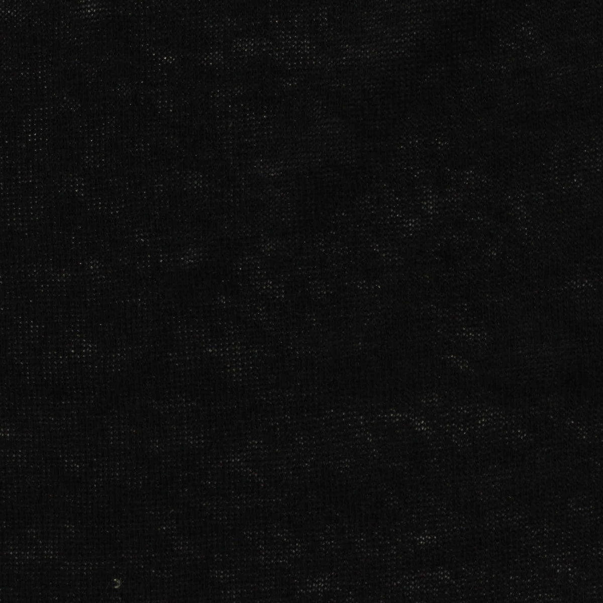 Black Marl Jersey Knit, Cotton-Linen