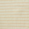 Peach Horizontal-Stripe Interlock Knit, Viscose-Nylon