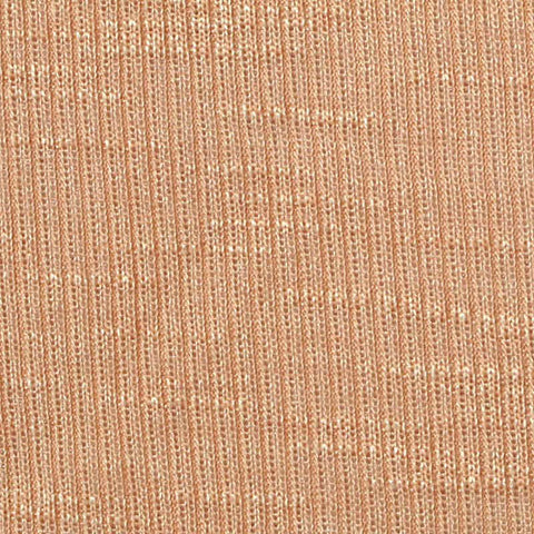 Peach Marl Rib Knit, Polyester