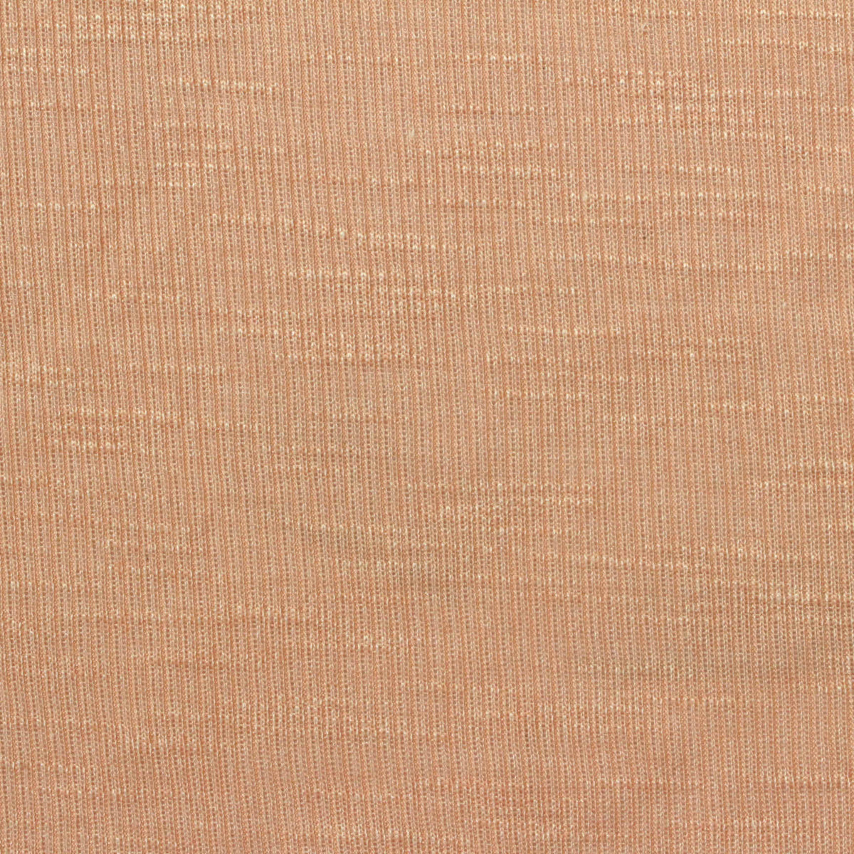 Peach Marl Rib Knit, Polyester