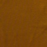 Cotton Polyester Stretch Rib Knit Fabric, 281 gsm — Khaki