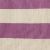 Purple Horizontal-Stripe Interlock Knit, Poly-Viscose