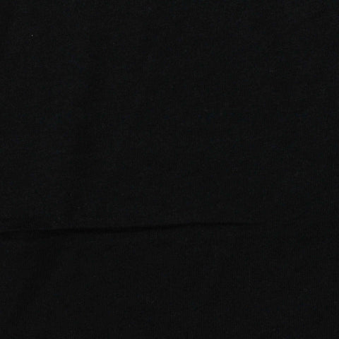 Polyester Cotton Jersey Knit Fabric, 140 gsm — Black, ref EF-236418