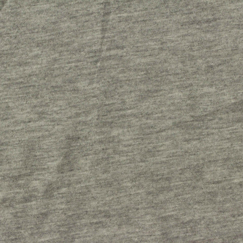Heather Grey Marl Jersey Knit, Poly-Cotton, 140 gsm