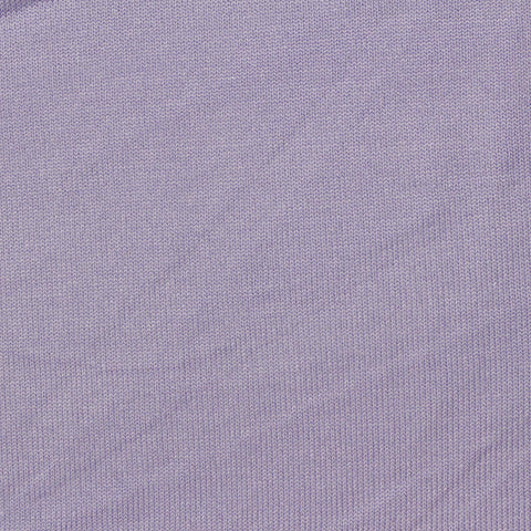 Brushed Polyester Viscose Stretch Chunky Knit Fabric, 200 gsm — Purple