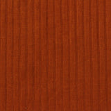 Viscose Stretch Rib Knit Fabric, 204 gsm — Orange