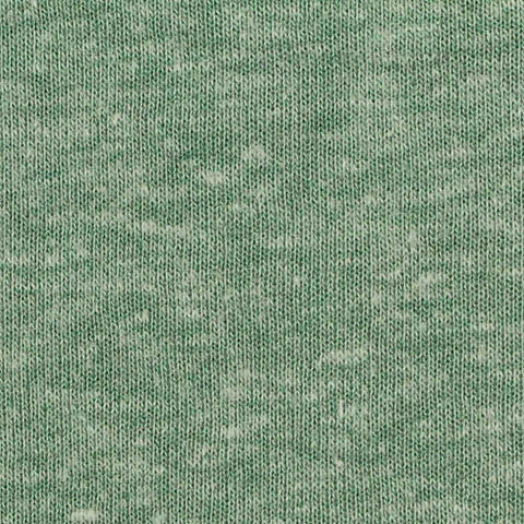 Green Marl French Terry, Poly-Cotton, 260 gsm