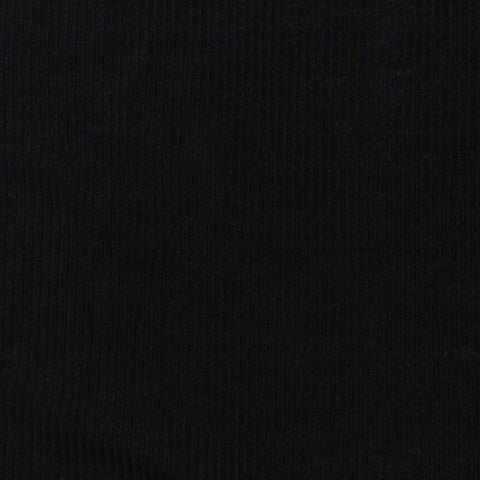Polyester Viscose Rib Knit Fabric, 160 gsm — Black, ref EF-236470