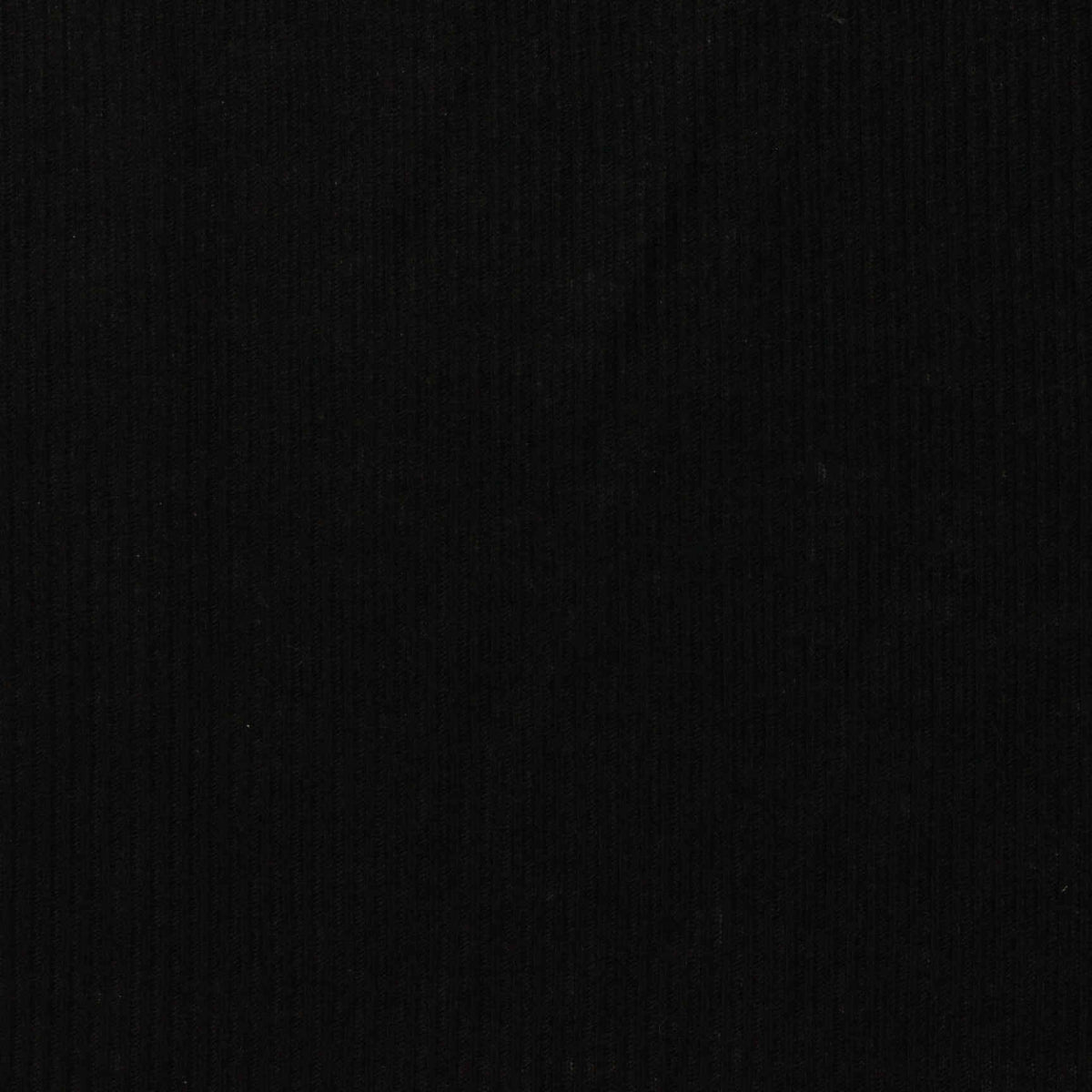 Black Rib Knit, Poly-Viscose