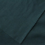 Striped Polyester Stretch Rib Knit Fabric, 360 gsm — Green