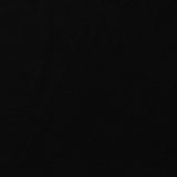 Viscose Stretch Rib Knit Fabric, 203 gsm — Black