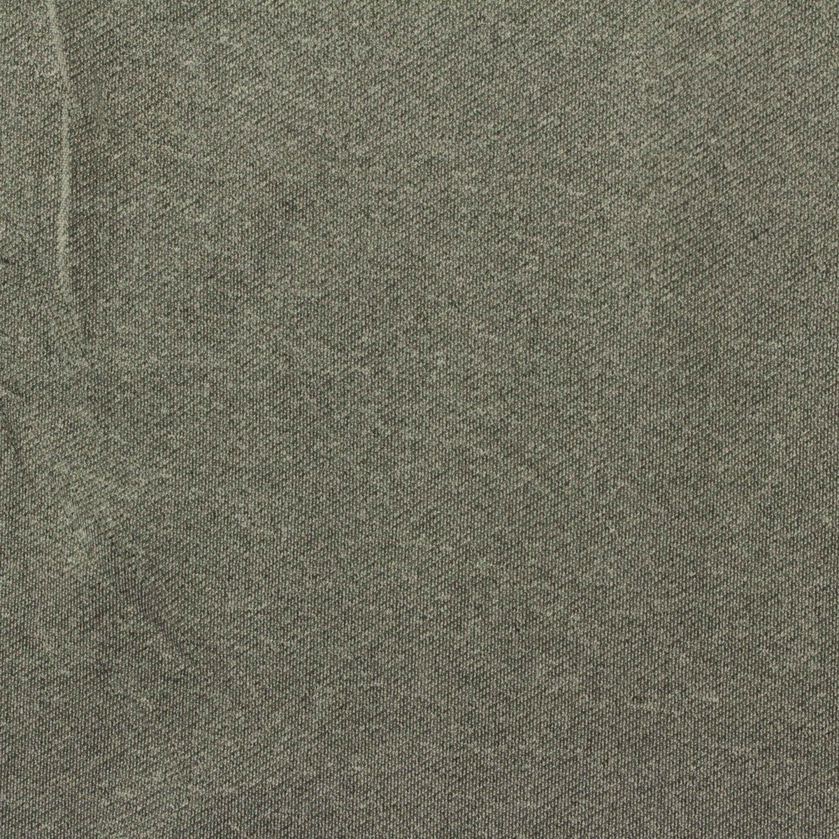 Heathered Green-Grey Marl French Terry, Polyester, 230 gsm