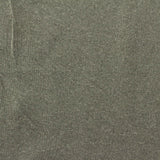 Heathered Green-Grey Marl French Terry, Polyester
