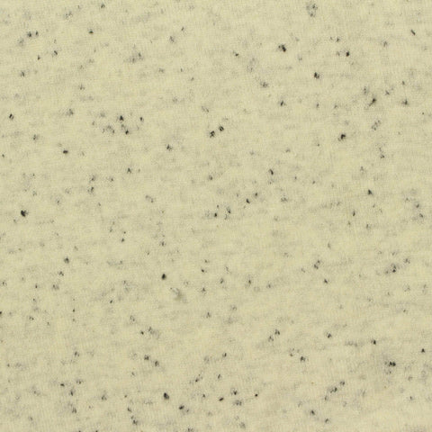 Light Yellow Marl French Terry, Cotton-Poly, 240 gsm